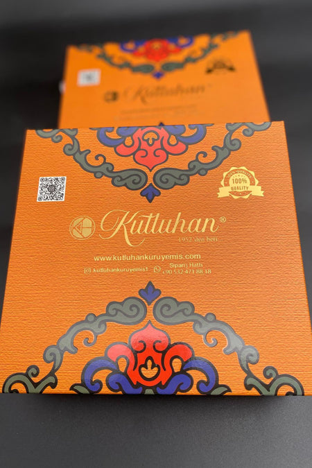 Kutluhan 450 g Assorted Rose Flavored a damlasakizli Pomegranate Flavored parmak fitil turkish delight Turkish Delight 450 g - MALLTURK