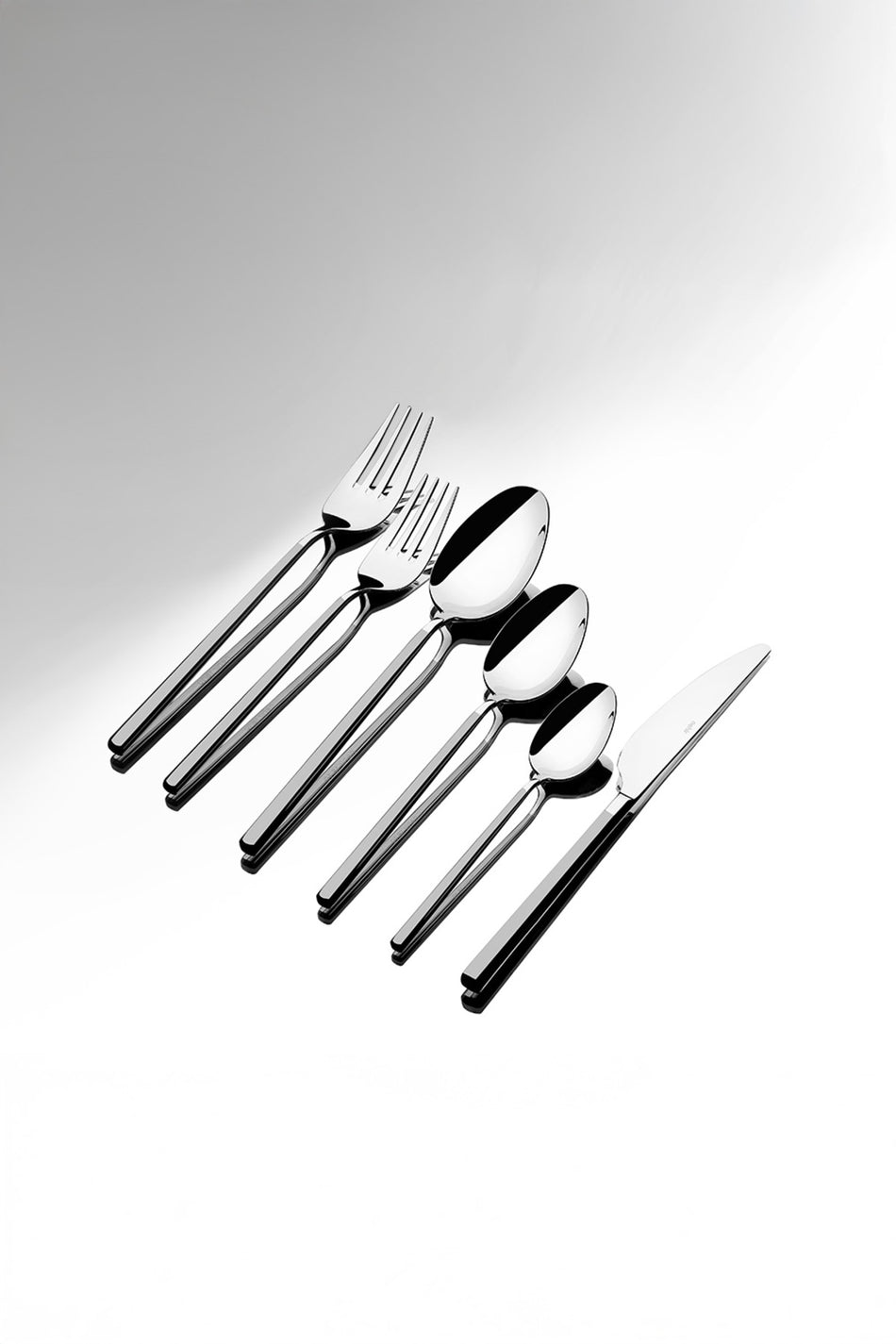 Nehir gloria Satin 12 Place Setting 72 Piece Boxed Flatware Set - MALLTURK
