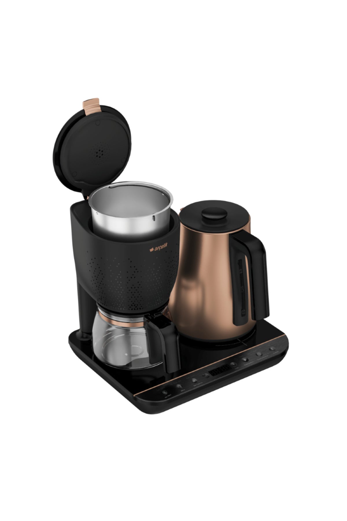 Arcelik CFM 9147 B Gourmet Automatic Tea & Filter Coffee Maker - MALLTURK