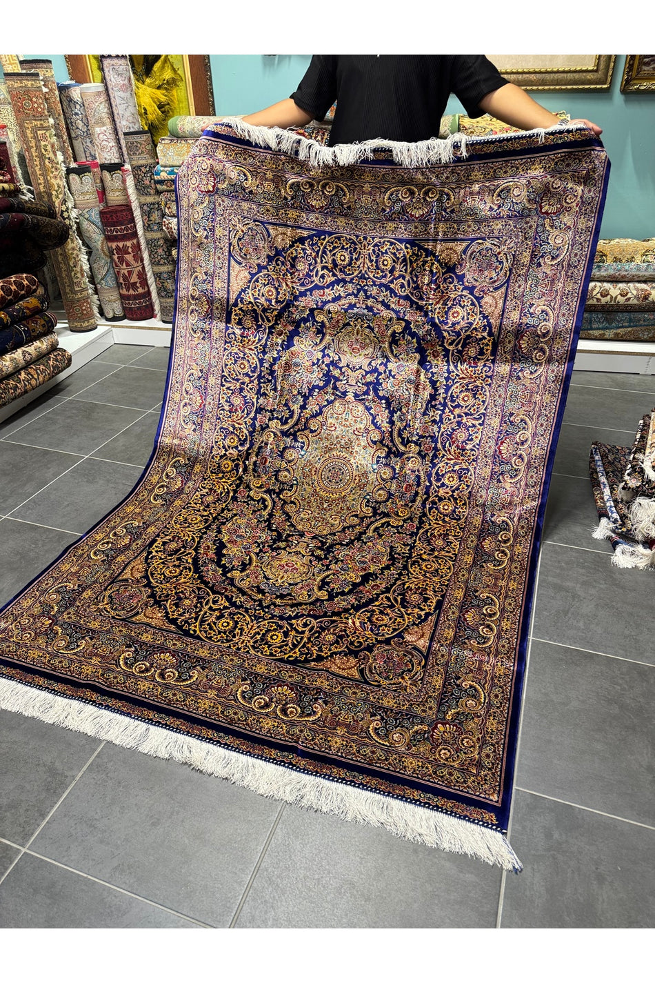 HSD Iranian Silk Rug - MALLTURK