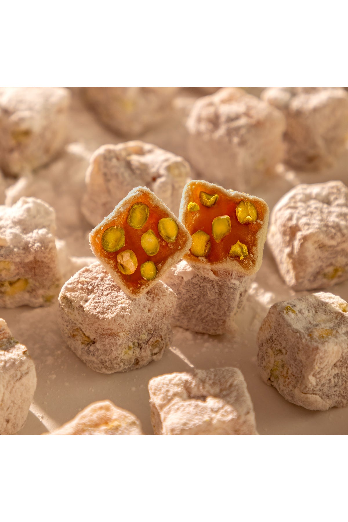 Servet Pistachio Double Roasted Turkish Delight 500 g - MALLTURK