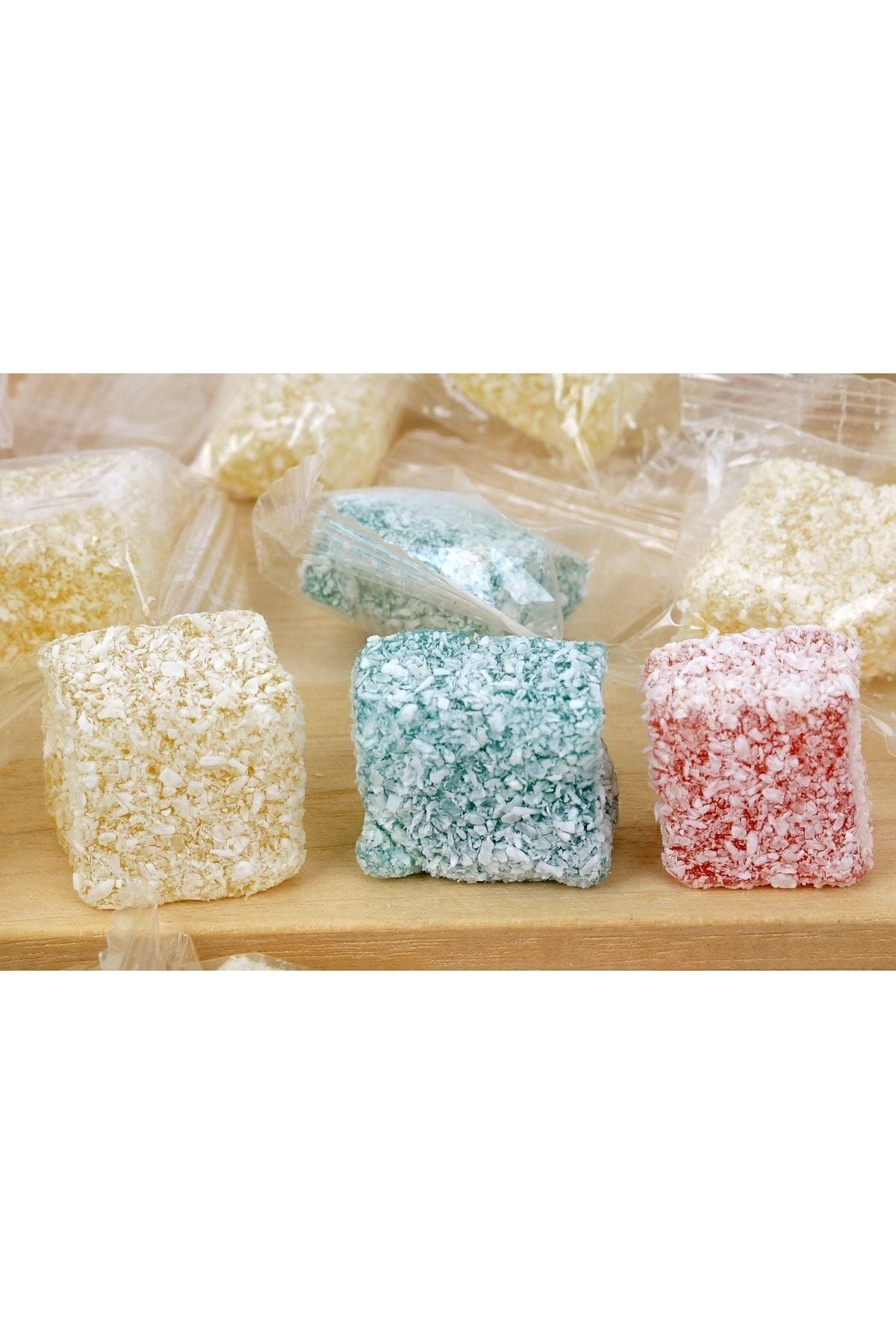 HANEZAN Assorted Flavored Turkish Delight 5 kg tek tek paketli - MALLTURK