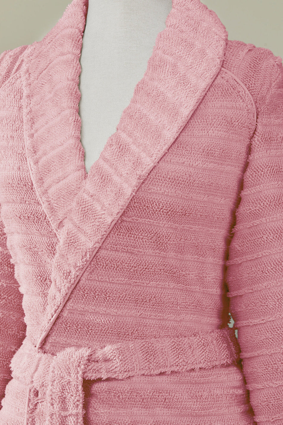 Ozdilek Sadem Organic Linden Shawl Collar Bathrobe - MALLTURK