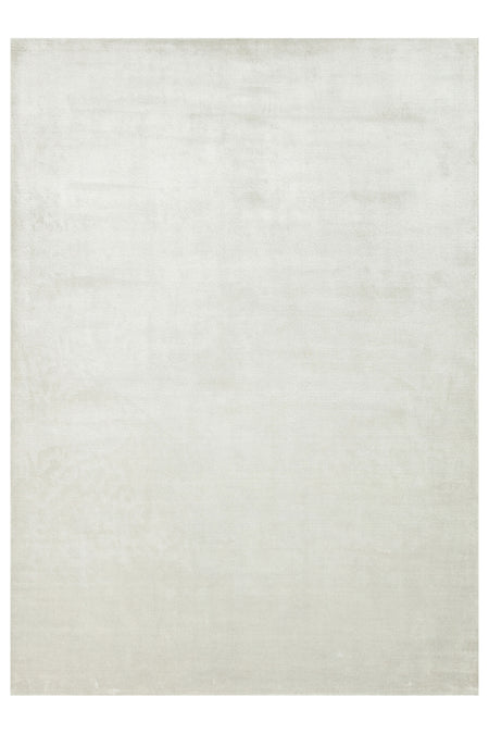 Vog Hali Alure Silver Handwoven Pure Bamboo Rug Luxury Soft Minimalist Modern Living Room and Lounge Rug - MALLTURK