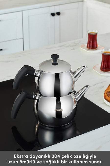 Karaca Alim induction Base Midi Size Teapot - MALLTURK