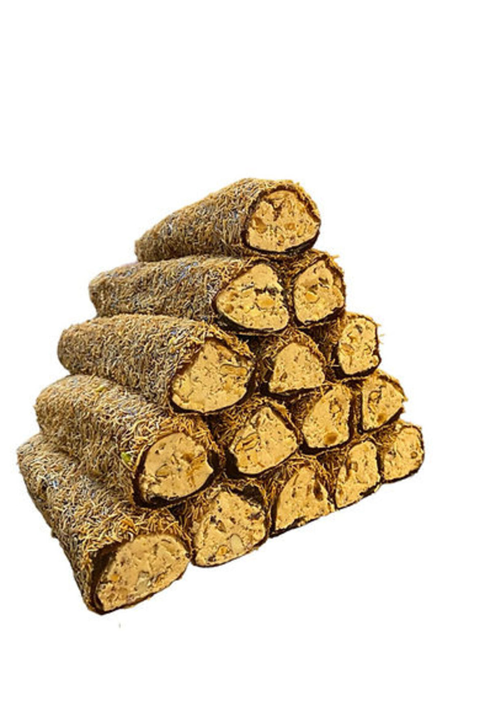 Lok art lok art Kadayif Almond Rolled Turkish Delight 500 g - MALLTURK