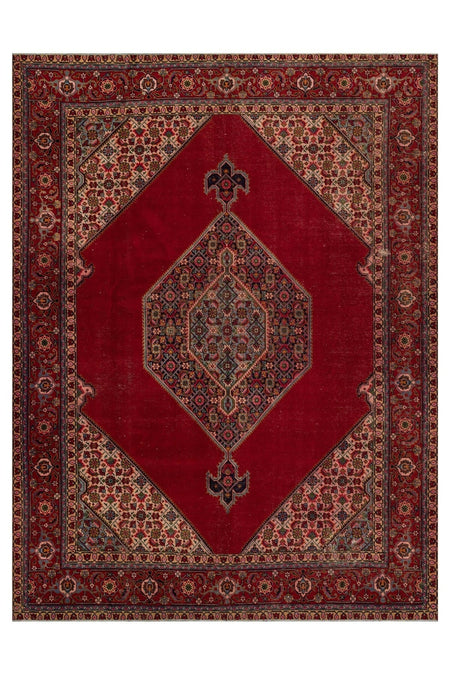 Sempati Rug Rustik Vintage Distressed Rug - 291x379 Cm 9998 - MALLTURK