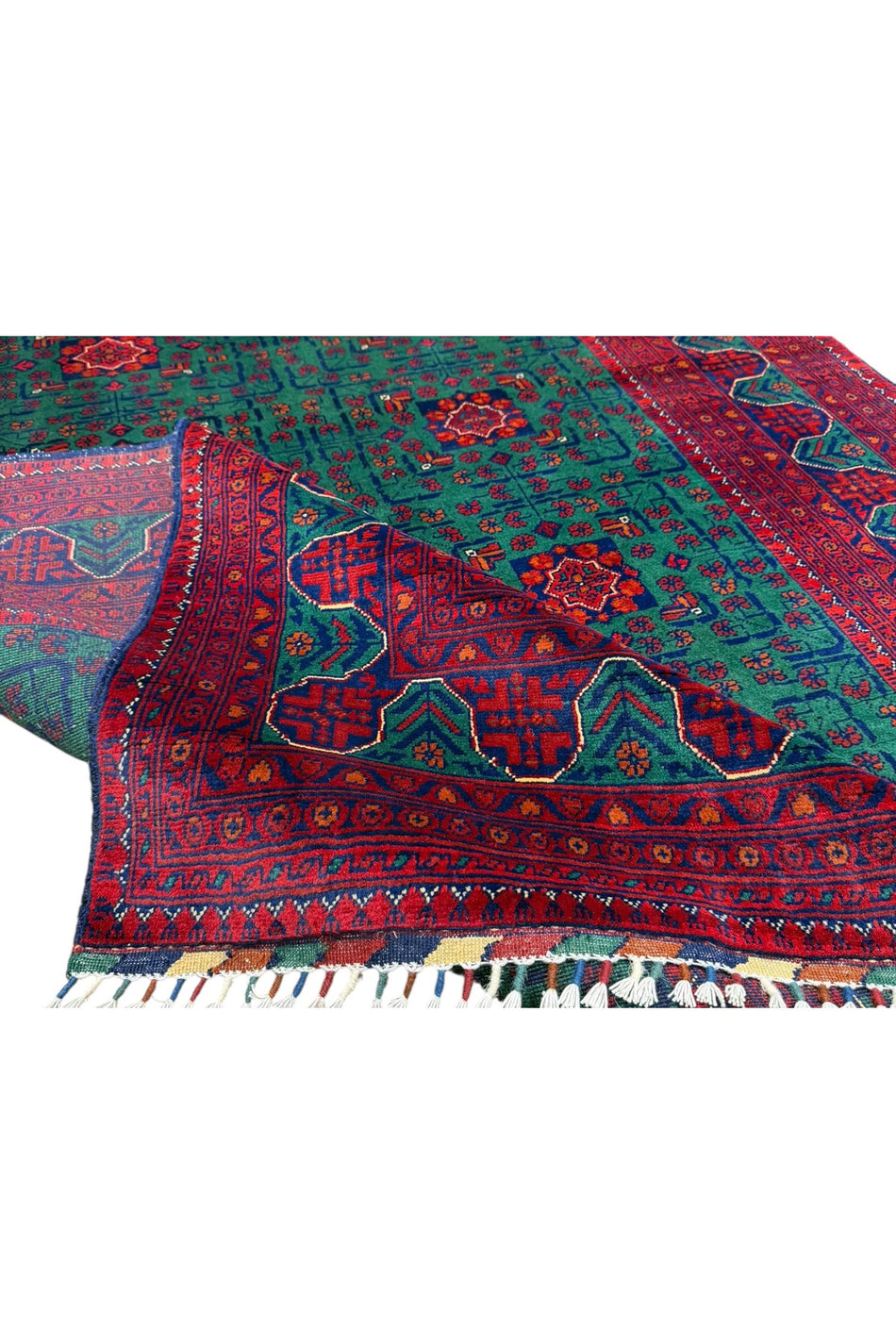 HSD COLLECTION Hand-Woven Afghan BILICIK Rug 3.10 METREKARE 155 x 200