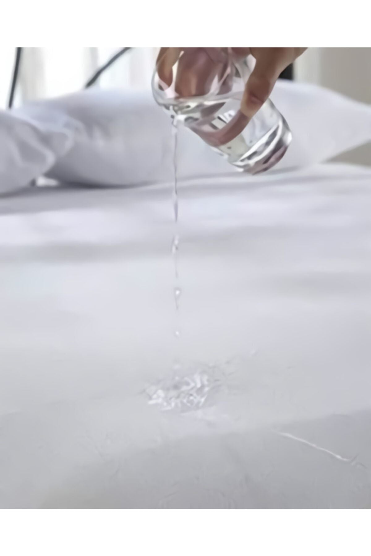 Denizli Waterproof Cotton Fitted Mattress Protector - MALLTURK