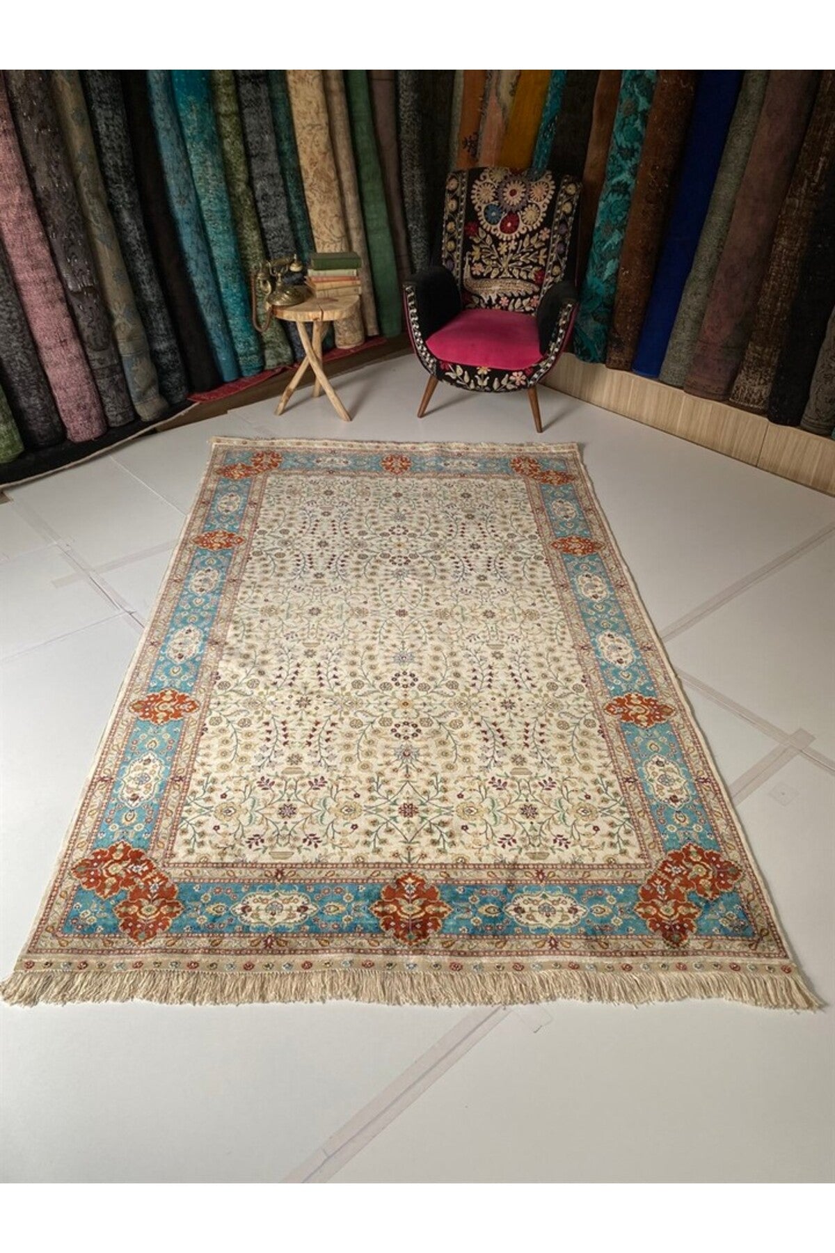 SIRVAN Rug Hand-Woven Wool Rug - MALLTURK