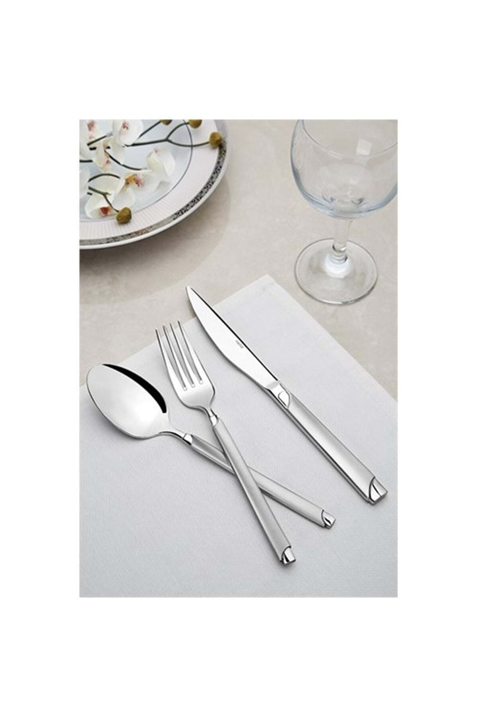 Nehir paris 12 Piece Plain Dinner Fork 1 duzine Plain Steel Dinner Fork 18 10 304 1 kalite - MALLTURK