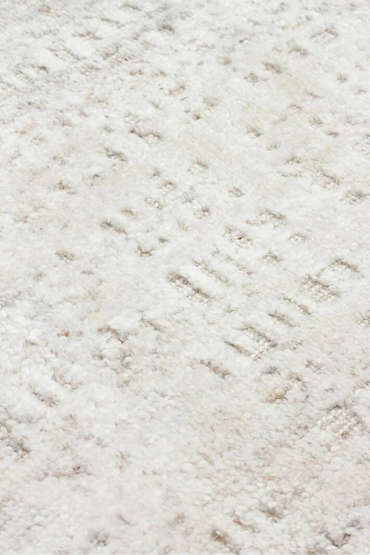 Vog Rug Arken Beige Hand-Woven Wool Viscose Cotton Rug Modern Scandinavian 3D Effect Luxury Living Room Rug - MALLTURK