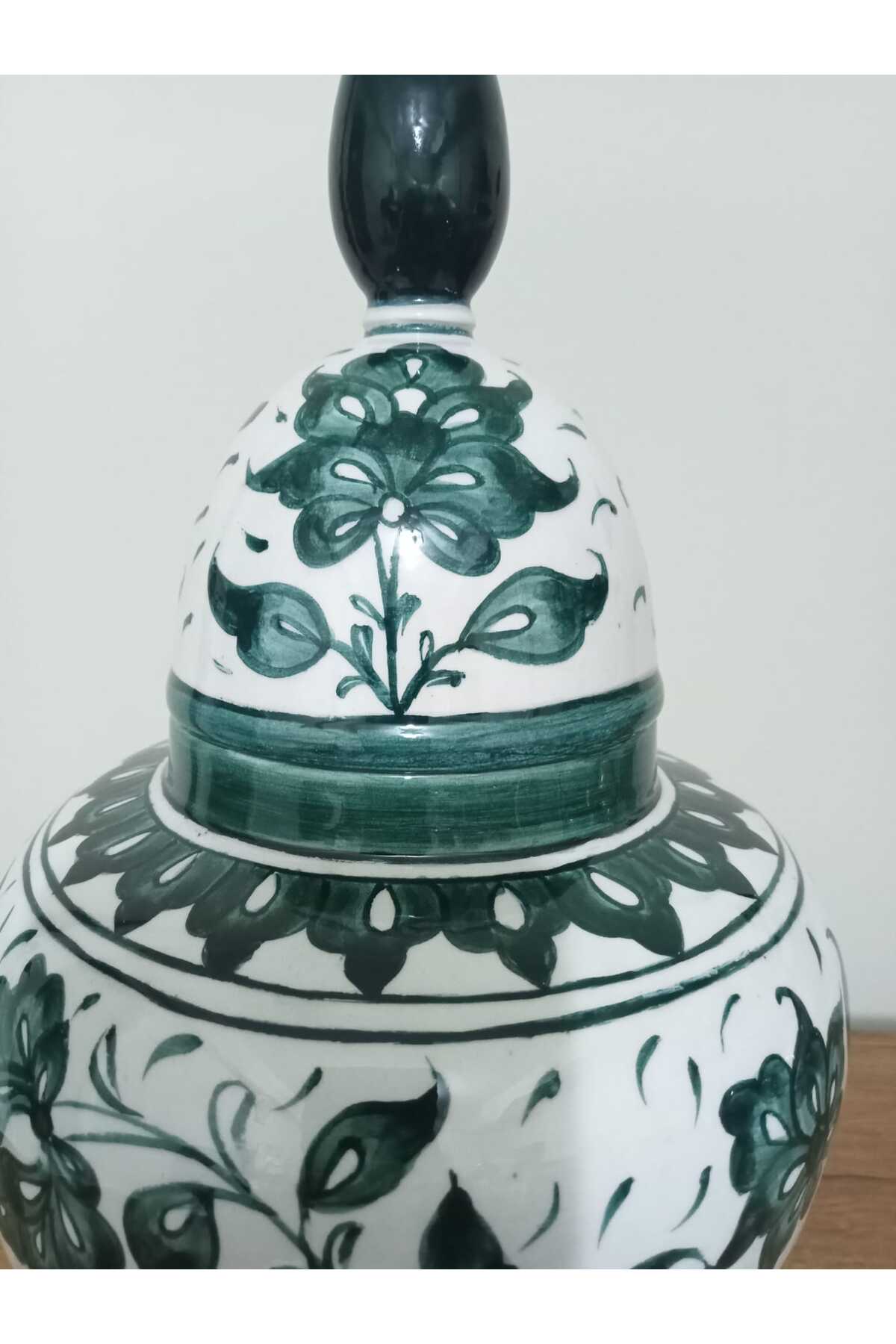 Sema Cini handmade ceramic Shahkup vase - MALLTURK