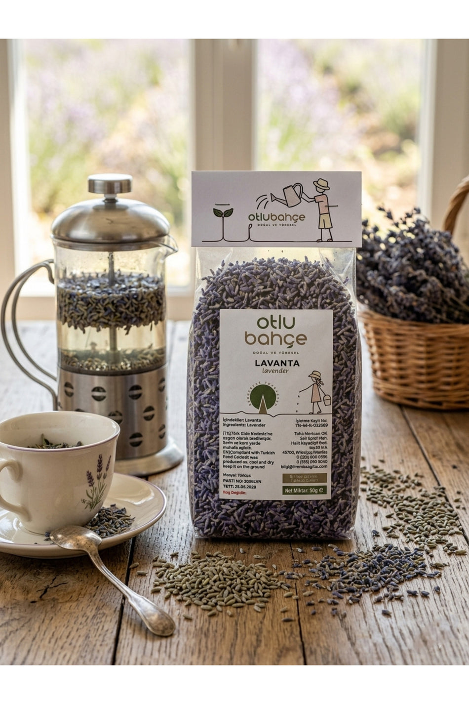 Herbal Garden Lavender Tea, Lavender Tea 50g