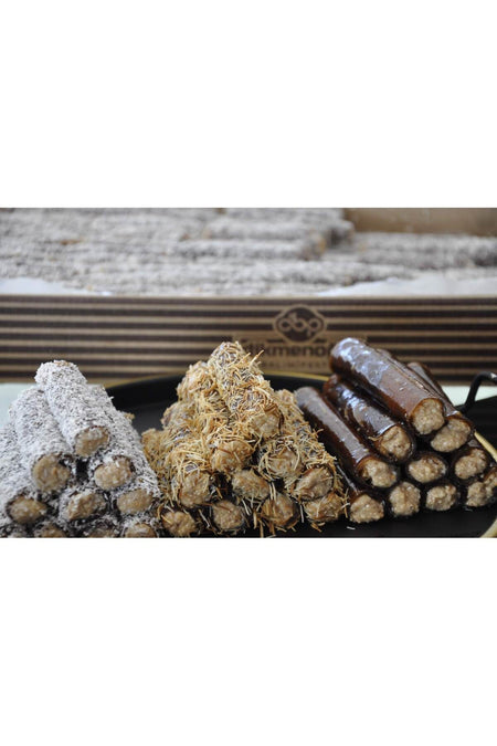 DIKMENOGLU balim Fruit Leather kome findik ezmeli Rolled 3 lu cesit 1 kg - MALLTURK