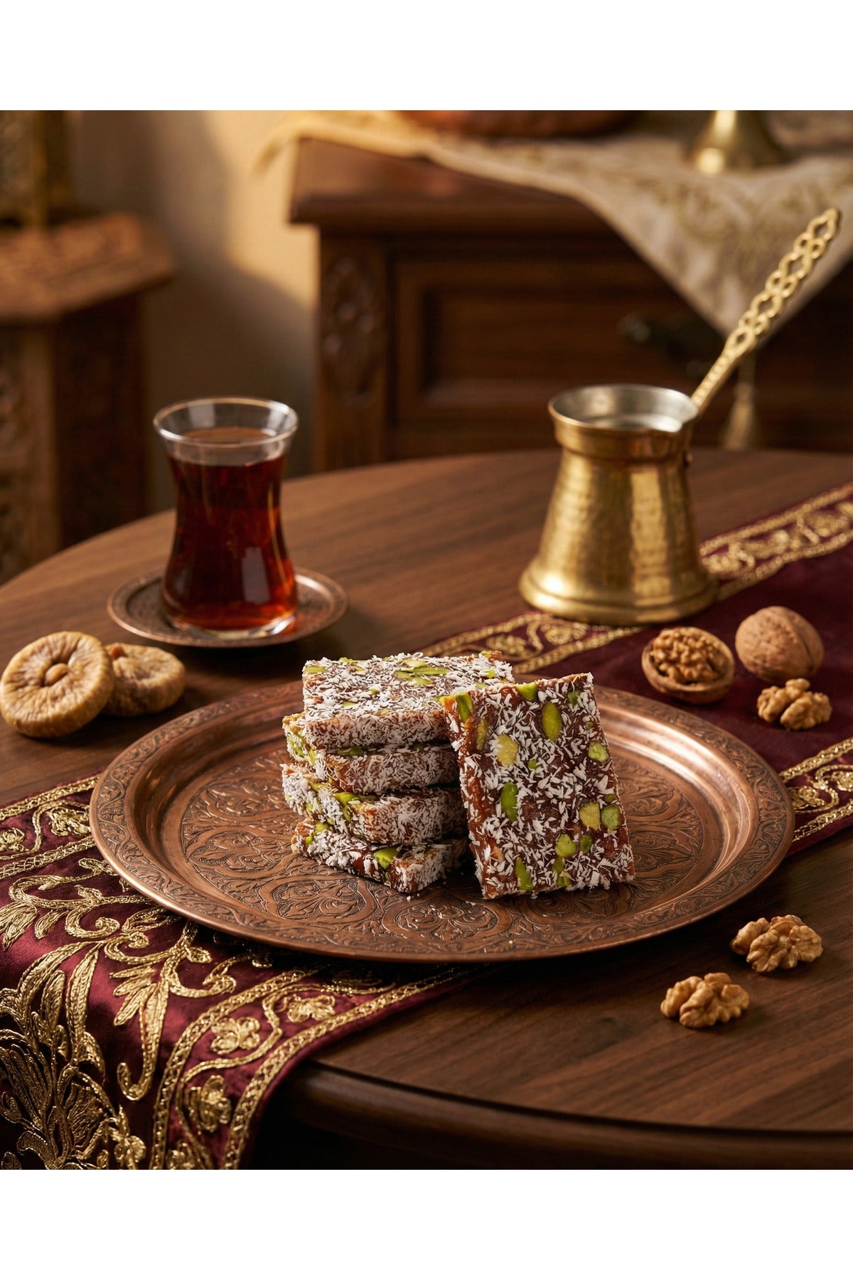 IBRAHIM burak etiler kerebicci oguz Pistachio Carrot Confection 1kg - MALLTURK