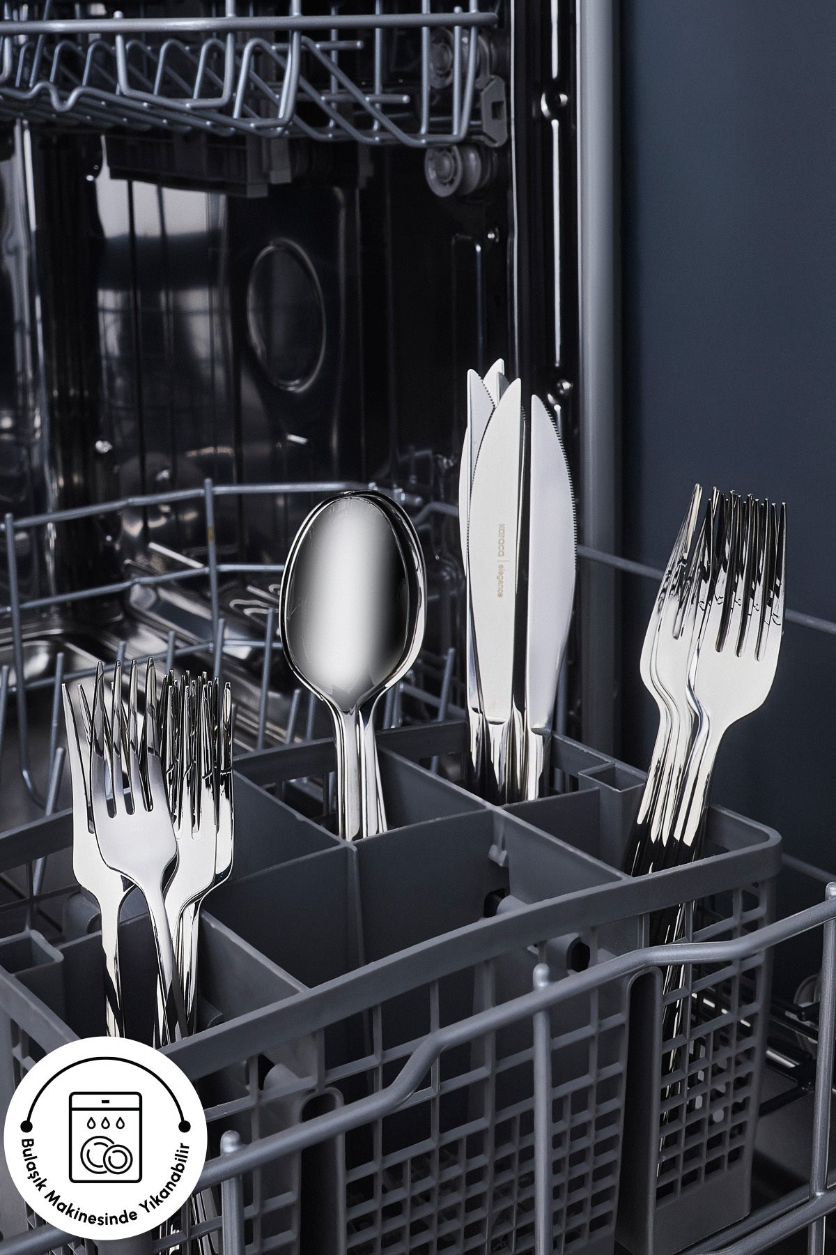 Karaca milas 6 Place Setting 24 Piece Flatware Set - MALLTURK