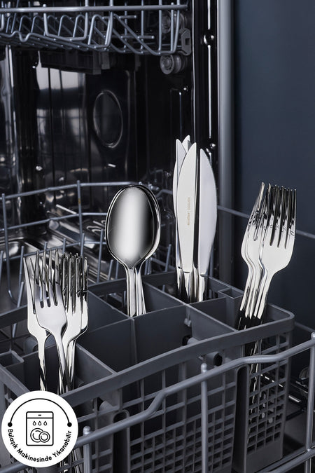 Karaca milas 6 Place Setting 24 Piece Flatware Set - MALLTURK