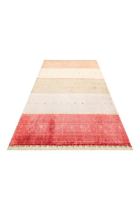 Eko Hali Zara ZR 11 Red Autumn is a special loom rug shaped by the intensive handiwork of women from Usak. - MALLTURK