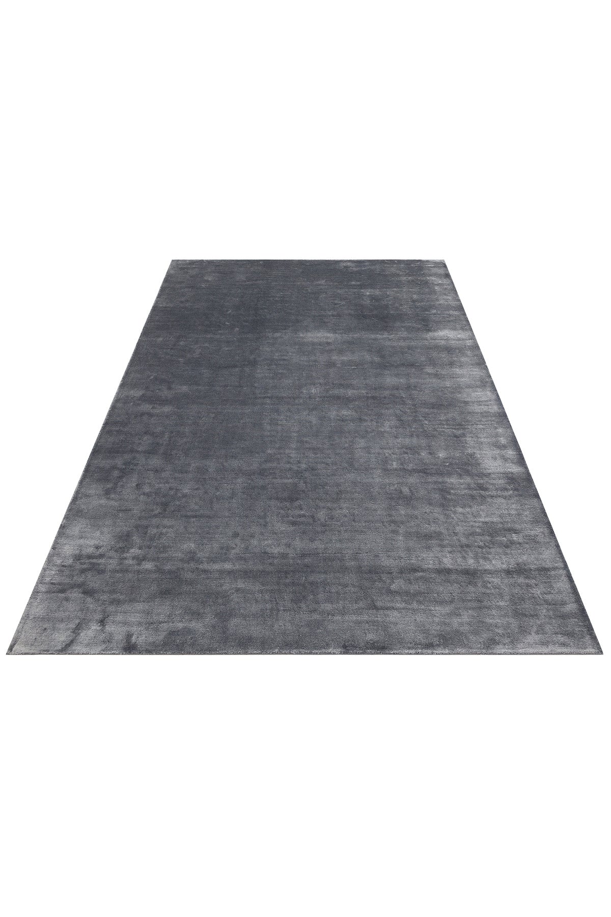 Vog Hali Alure Black Handwoven Pure Bamboo Rug Luxury Soft Minimalist Modern Living Room and Lounge Rug - MALLTURK