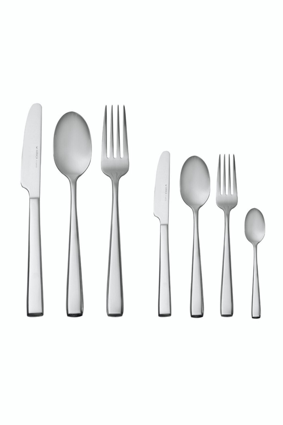 Karaca linus 84 Piece 12 Place Setting Flatware Set elegance Boxed - MALLTURK
