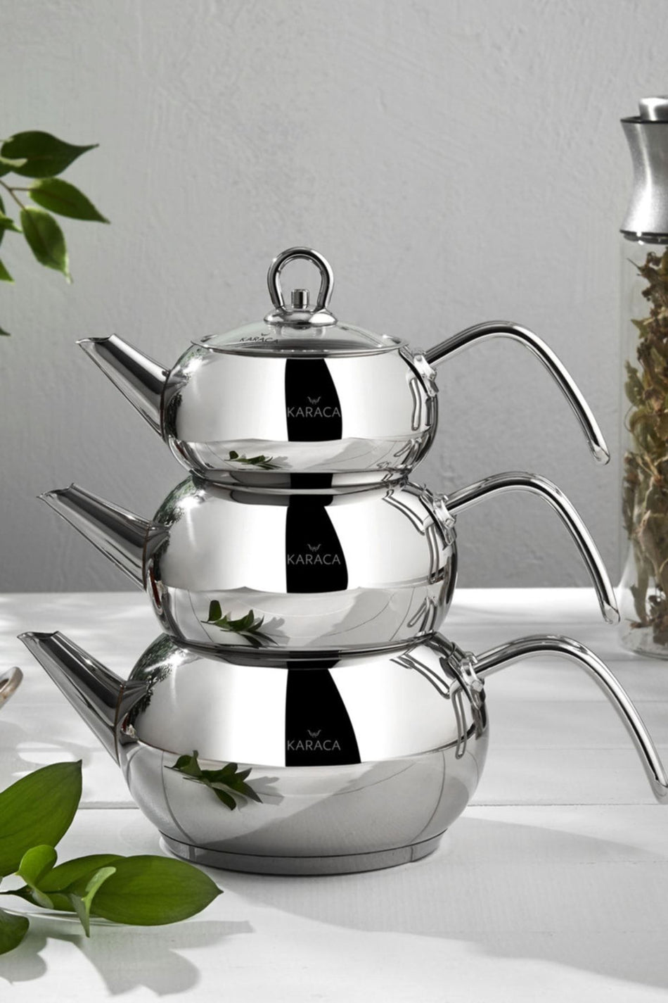 Karaca 3D induction Base Midi Kettle Set - MALLTURK