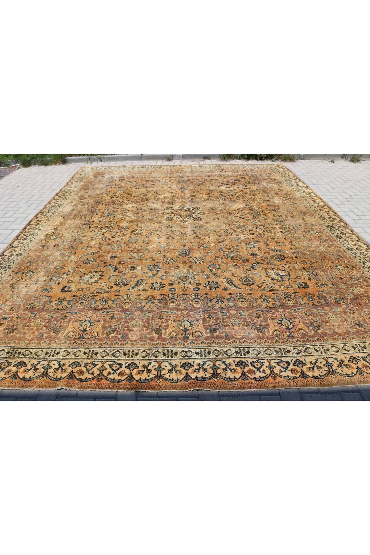 Kayra Export Hand-Woven Rug, 339x412 Cm Turkish Rug, Serin Rug, Anatolian Rug, - MALLTURK