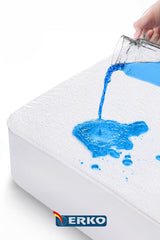 Erko Dort Mevsim Waterproof Cotton Fitted Mattress Protector - MALLTURK