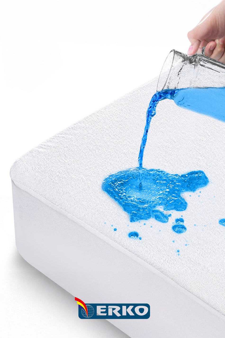 Erko Dort Mevsim Waterproof Cotton Fitted Mattress Protector - MALLTURK