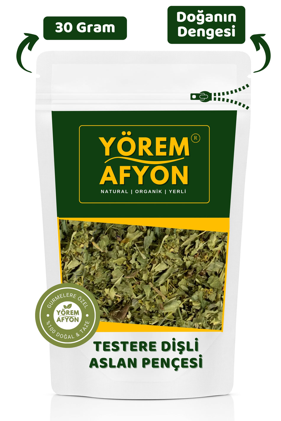 Gulcehre Women's Supporter High Altitude Crop Sawtooth Lion's Paw {Alchemilla Vulgaris} | 30g - MALLTURK