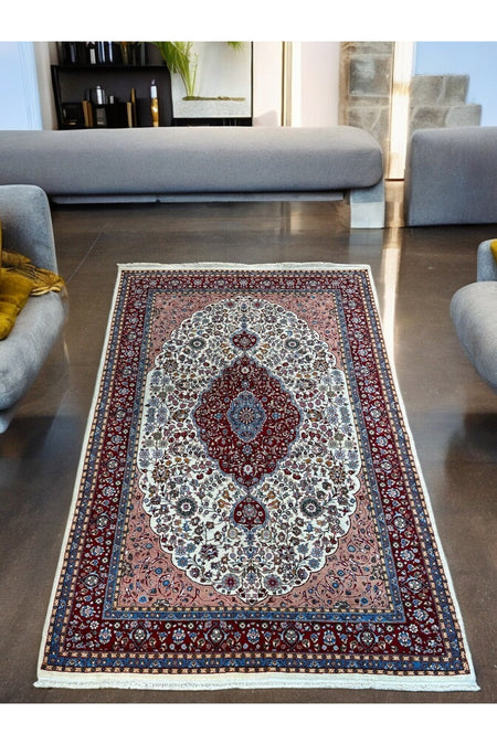 SIRVAN Rug Hand-Woven Hereke Rug - 163x258 - MALLTURK