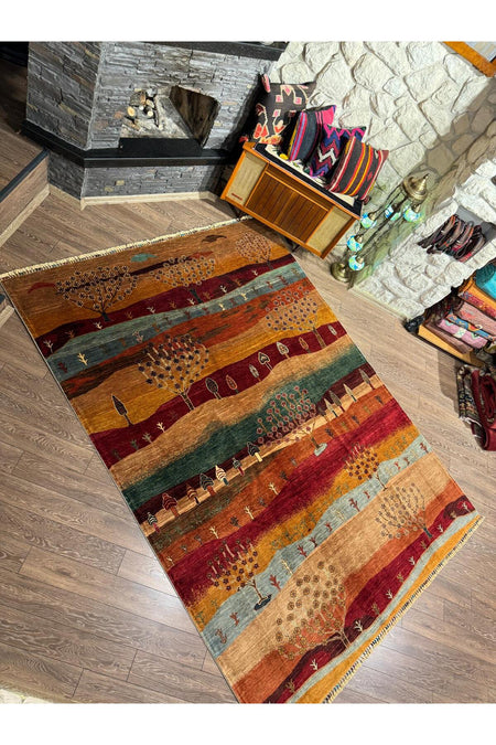 Rustikev Tree of Life Rug - MALLTURK
