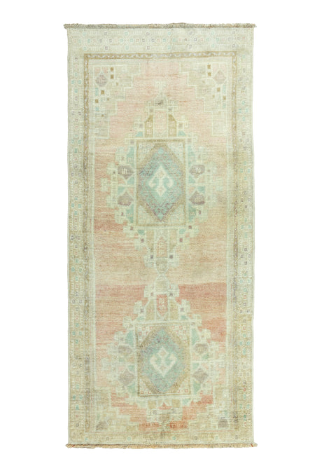 Soho Antiq Etrenli Pastel Multicolor Runner 86x190 cm - MALLTURK