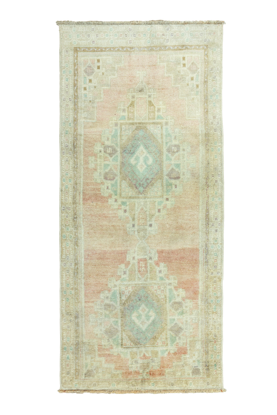Soho Antiq Etrenli Pastel Multicolor Runner 86x190 cm - MALLTURK