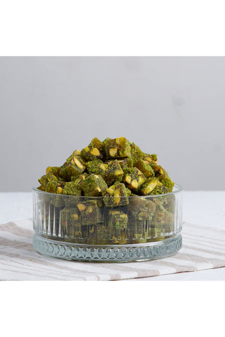 BULUTLAR KURUYEMIS toz Pistachio Mini Turkish Delight kg 500 g - MALLTURK