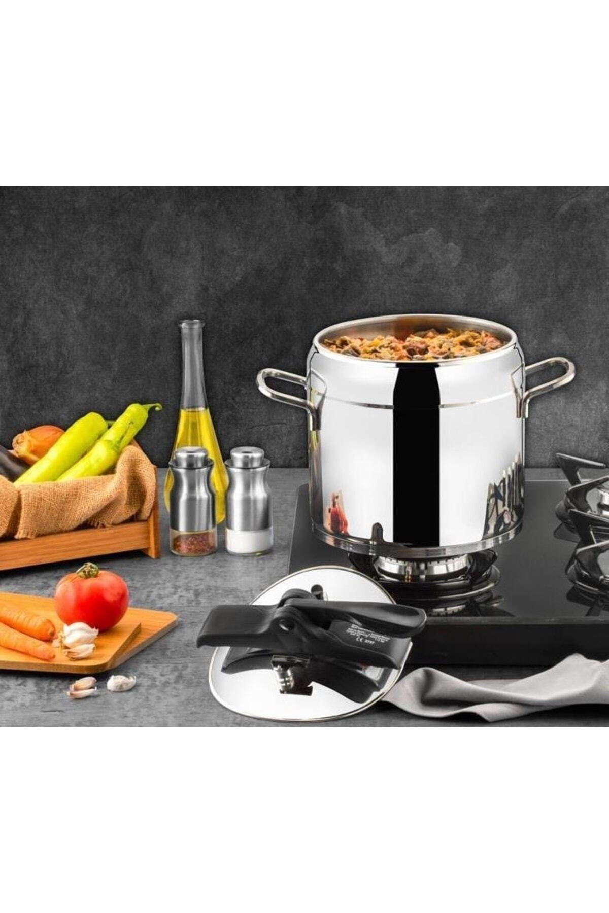 Evimsaray Pressure Cooker Emerald Black 6lt - MALLTURK