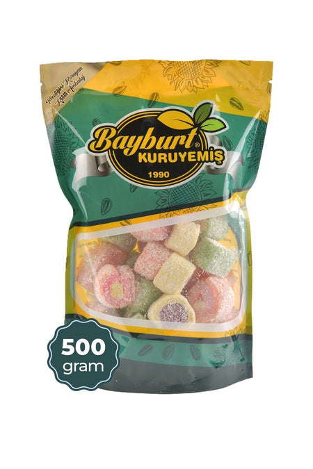 Bayburt Kuruyemis Fruit Flavored Turkish Delight 500 g