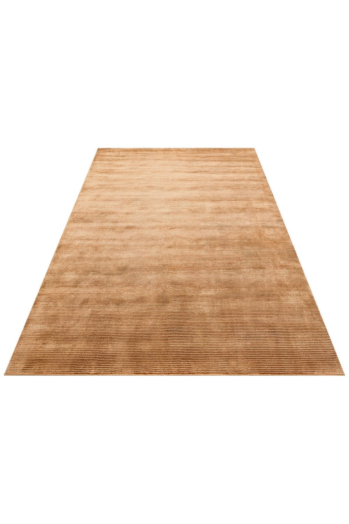 Vog Hali Siena Terra is a hand-woven living room rug meticulously crafted using natural bamboo and wool blend techniques. - MALLTURK