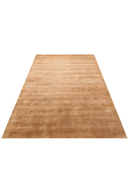 Vog Hali Siena Terra is a hand-woven living room rug meticulously crafted using natural bamboo and wool blend techniques. - MALLTURK