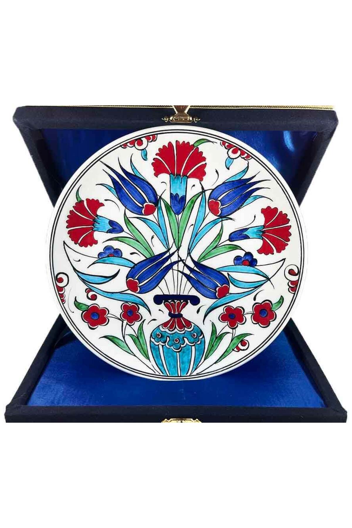 Cini Evi Iznik Tile Plate Teacher Gift - MALLTURK