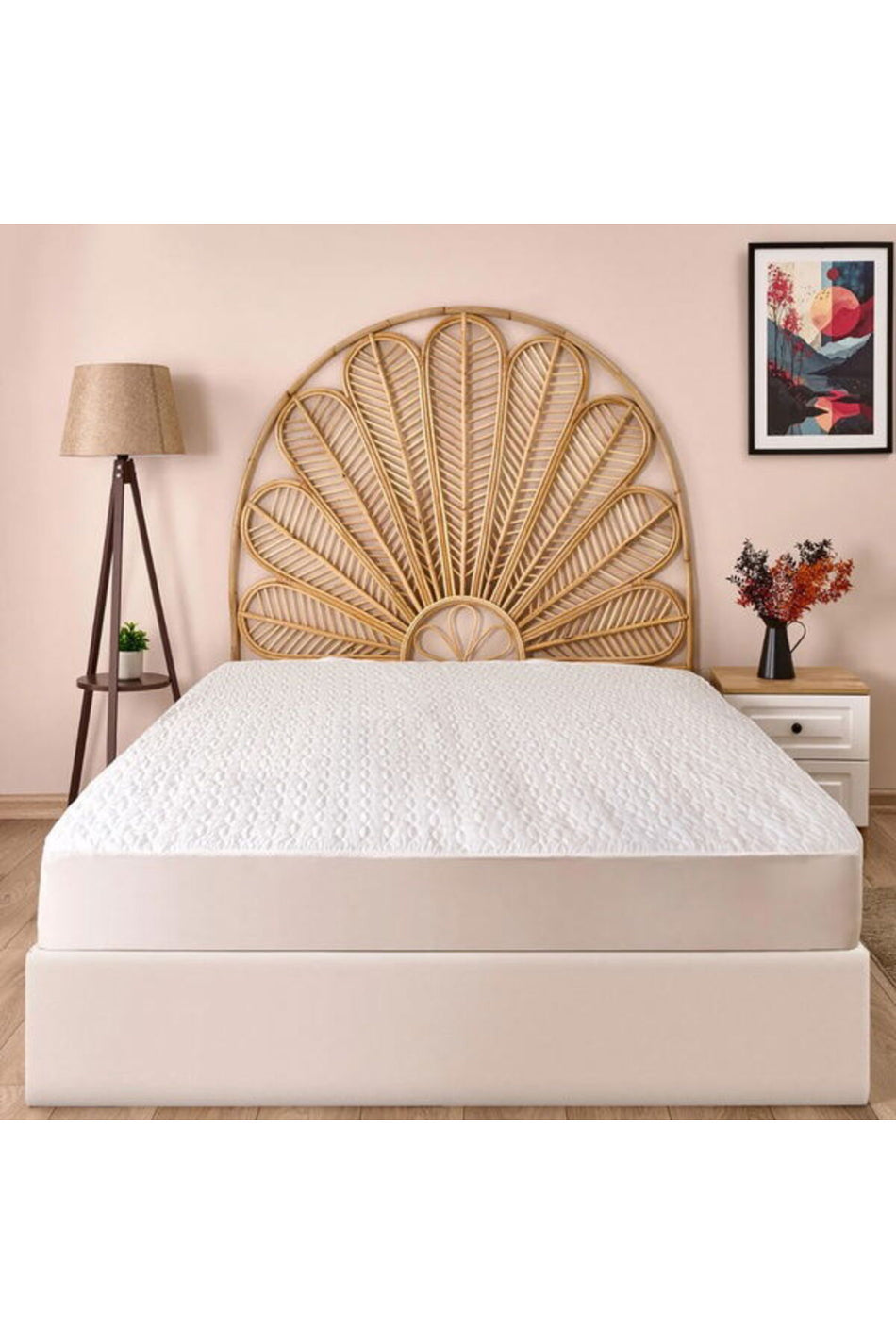 Evidea Soft Waterproof Quilted Fitted Mattress Protector - MALLTURK