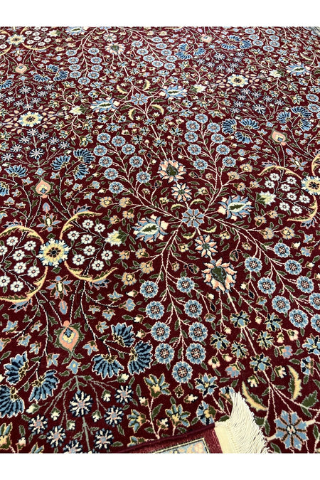 RD RAMAZAN DAG Hand Rug Art Hand-Woven Hereke Rug Signed Seven Mountains Flower 300x200 - MALLTURK