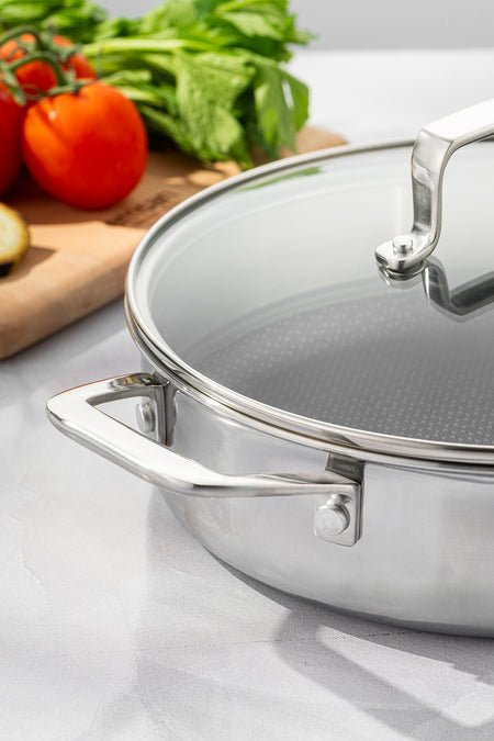 Emsan Pro Tri Ply Saute Pan