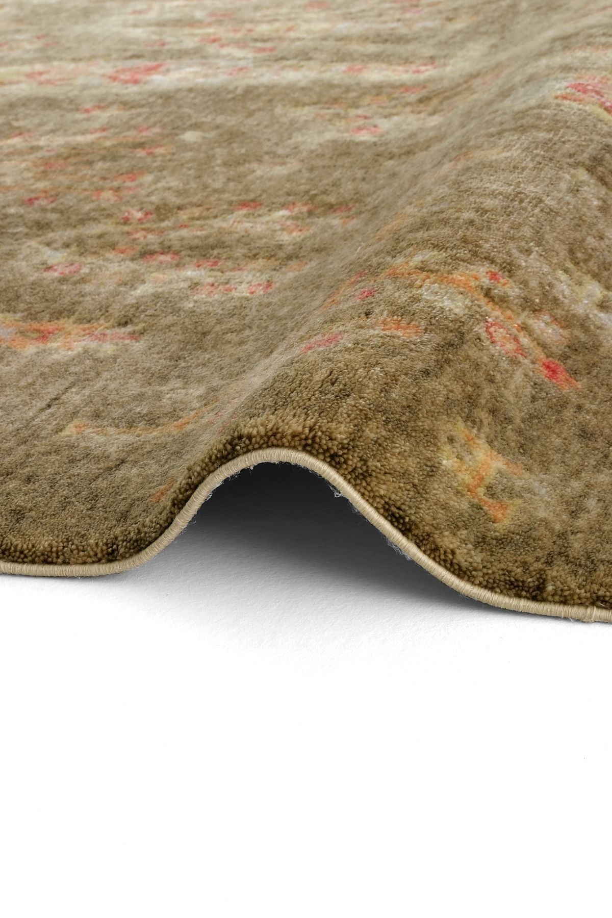 Cool Hali Galata 08 Khaki Carpet Authentic Living Room Carpet Bohemian Scandinavian Carpet Bamboo Carpet Handwoven Hallway Carpet - MALLTURK