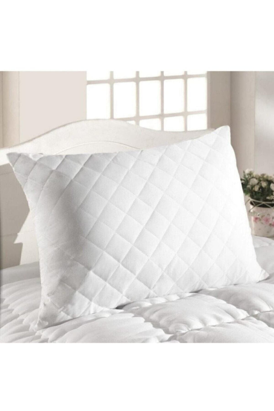 AYHOME Raison Waterproof Cotton Quilted Pillow Protector - MALLTURK