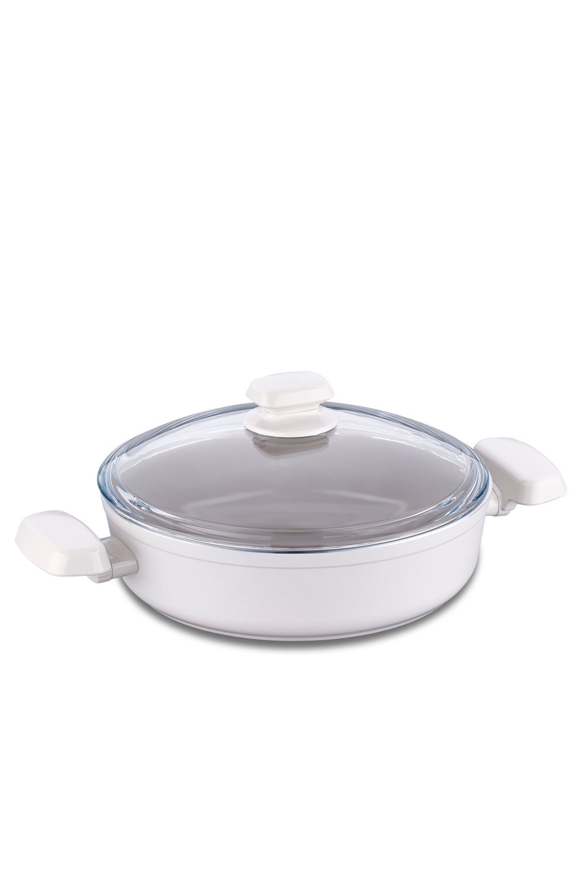 KORKMAZ Ornella Sera Vanilya Shallow Pot