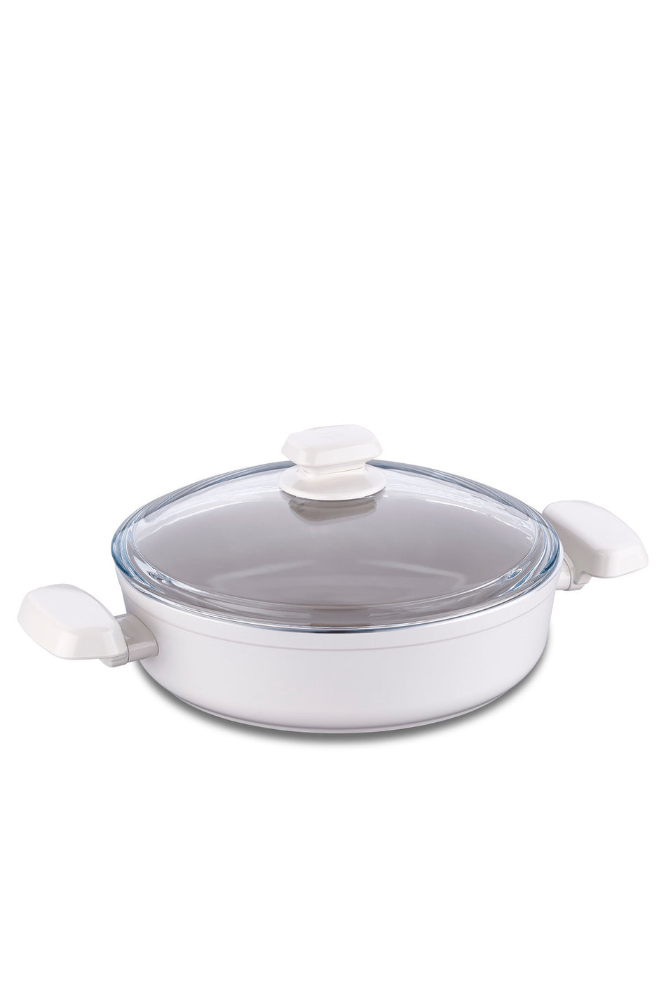 KORKMAZ Ornella Sera Vanilya Shallow Pot