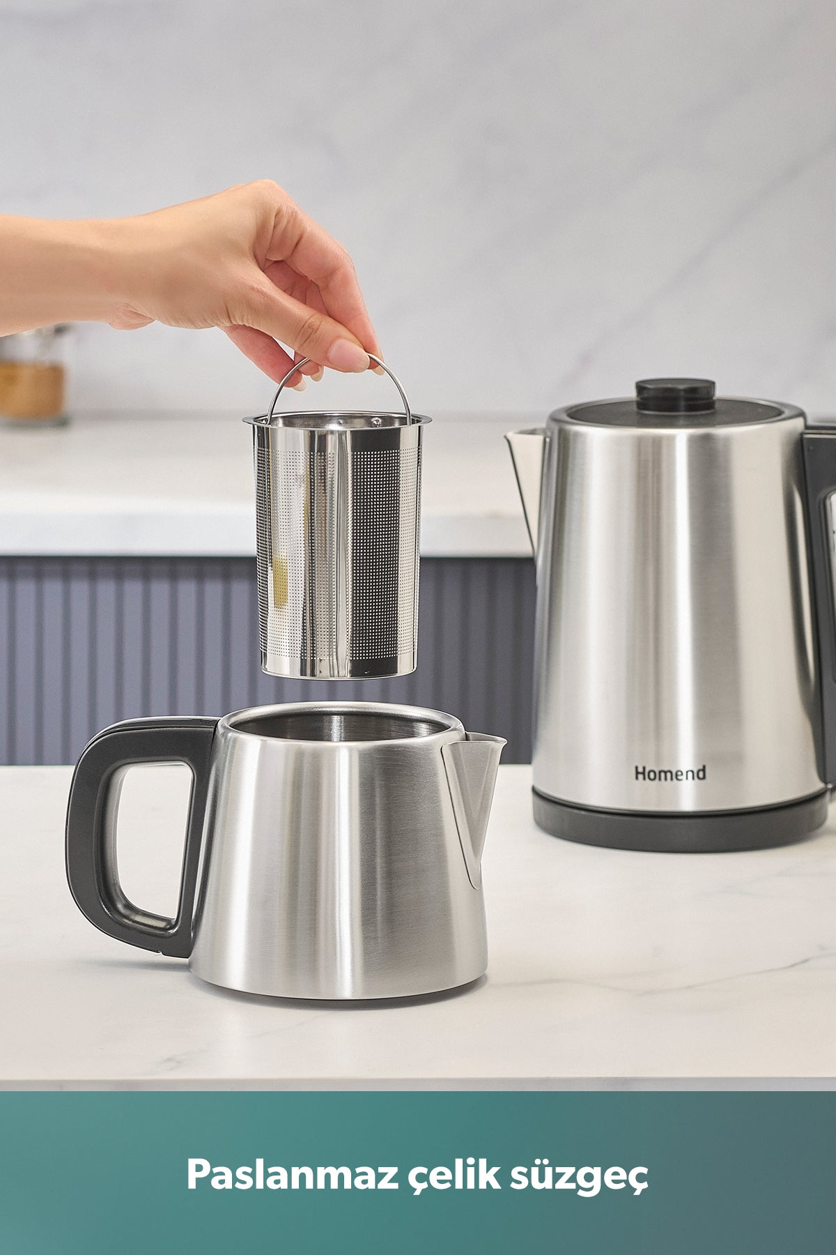 HOMEND Royaltea 1728h Tea Maker Stainless Steel - MALLTURK