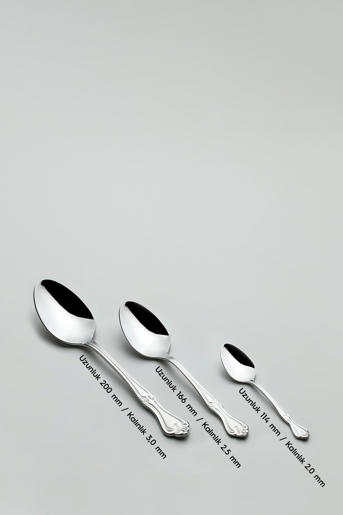 Nehir lalezar Satin 12 Place Setting 72 Piece Boxed Flatware Set - MALLTURK