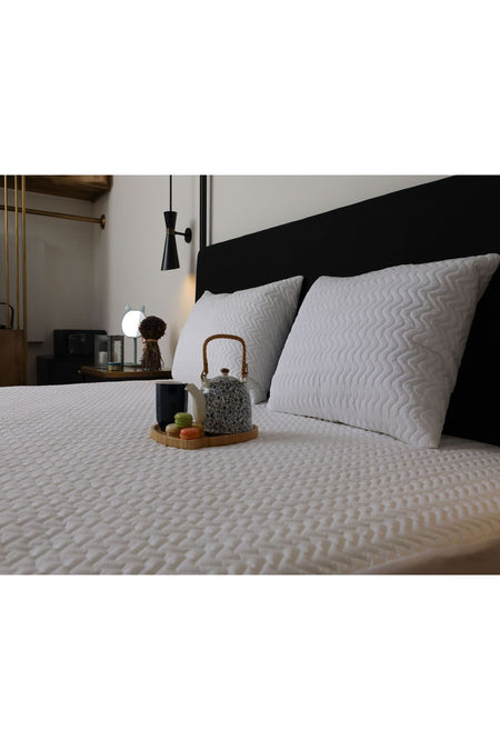 Merya & Elif ADA Waterproof Cotton Quilted Fitted Mattress Protector - MALLTURK